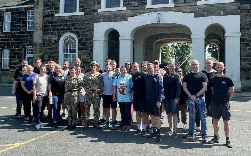 LFE’s Visit to Fulwood Barracks