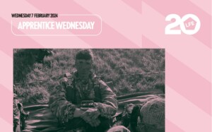 Apprentice Wednesday – Lewis Simmons | National Apprenticeship Week 2024