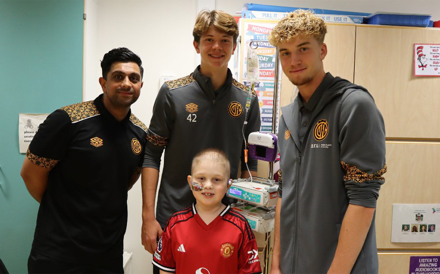 Cambridge United Apprentices Visit Addenbrooke’s Hospital
