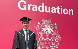 Stags Academy Graduate Earns Degree